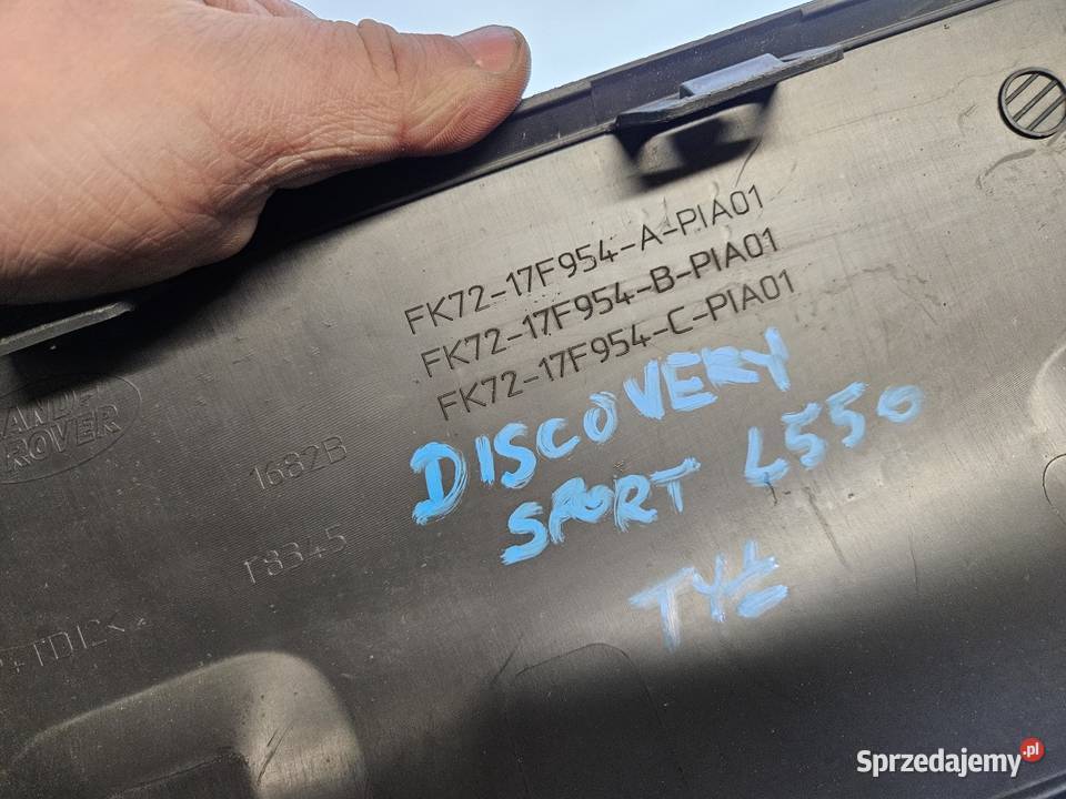 LAND ROVER DISCOVERY SPORT L550 DYFUZOR SPOILER Międzychód
