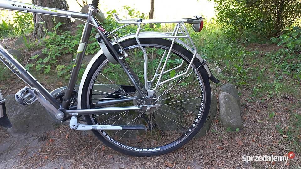 Alu Rower Miejski Męski Gazelle Medeo 3x8 Deore Wołów