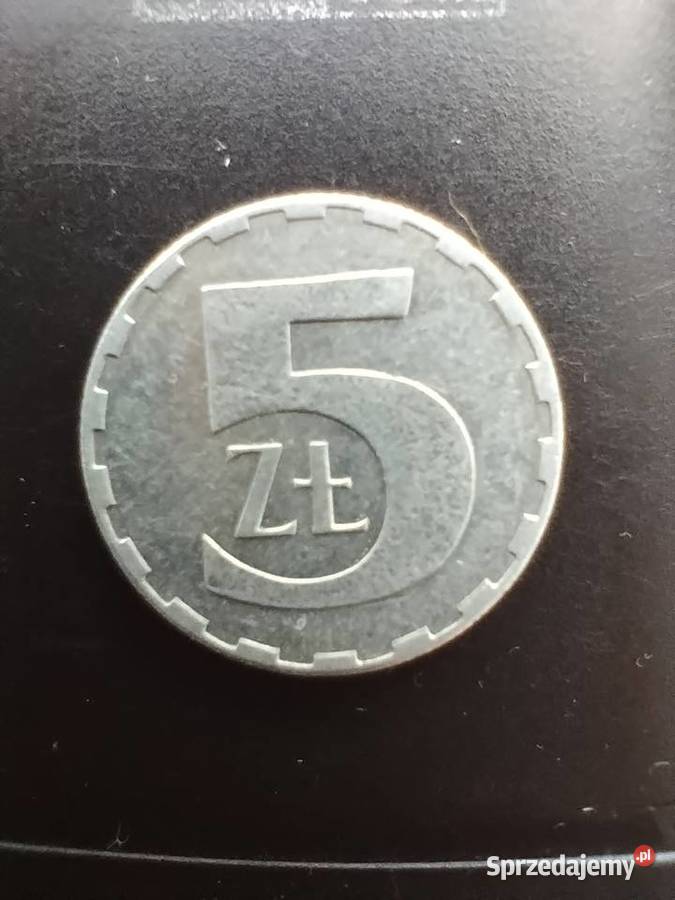 Moneta 5 zł.89r.