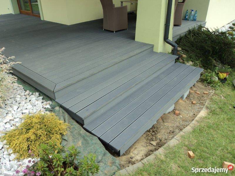 Tarasy drewniane kompozytowe montaż cała Polska śląskie Bielsko-Biała