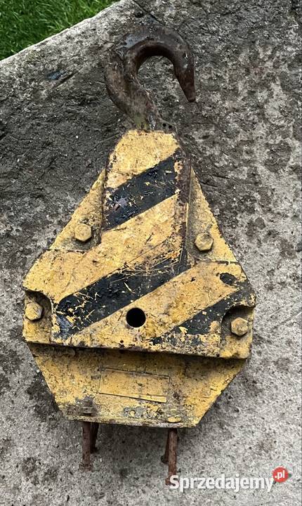 zblocze dzwigu hak jednorolkowe Zwoleń