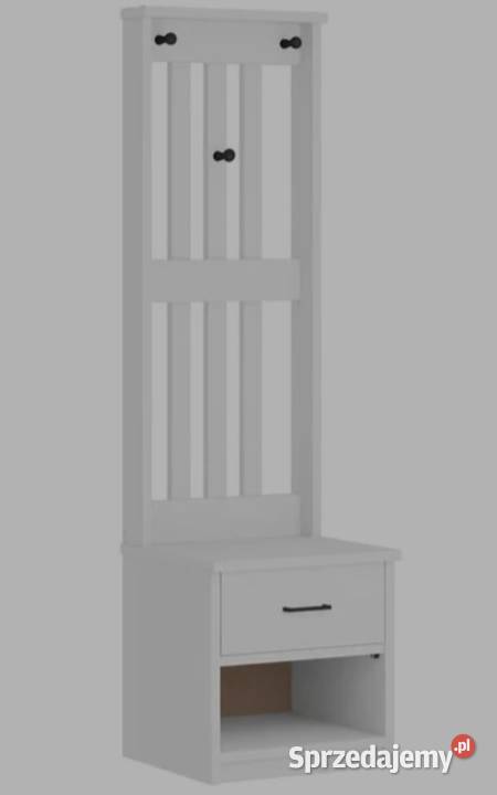 vidaXL Wieszak na płaszcze SANDNES biały śląskie Poręba