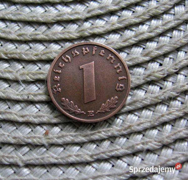 Niemcy 1 Reichspfennig 1938r E Kolekcje