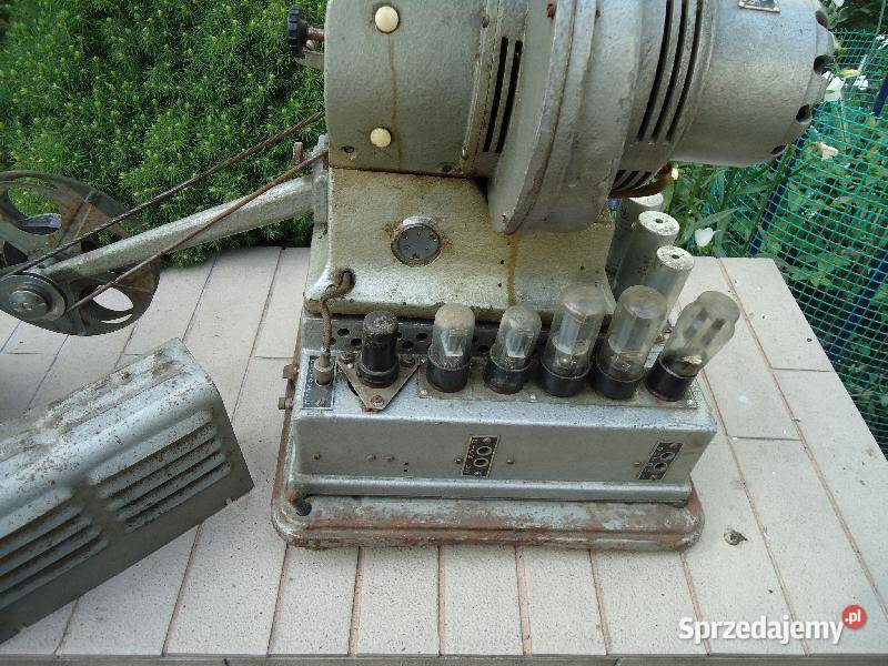 Kolekcjonerski projektor filmowy Polski lampowy Nowy Sącz