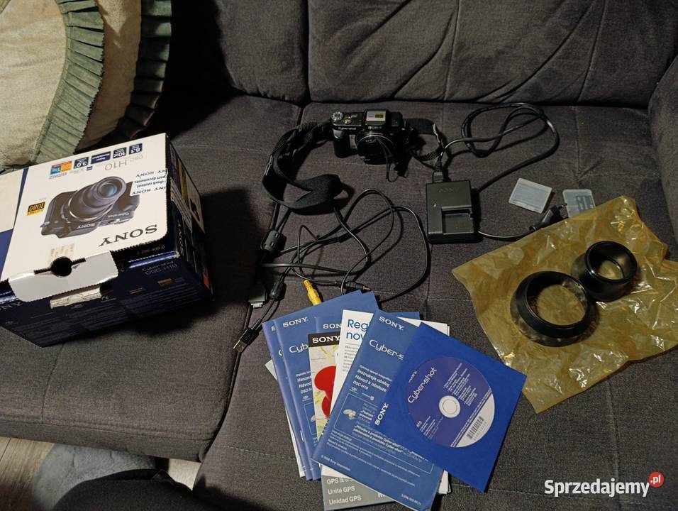 sony aparat cyfrowy kartą pamięci etui na aparat wielkopolskie Poznań sprzedam