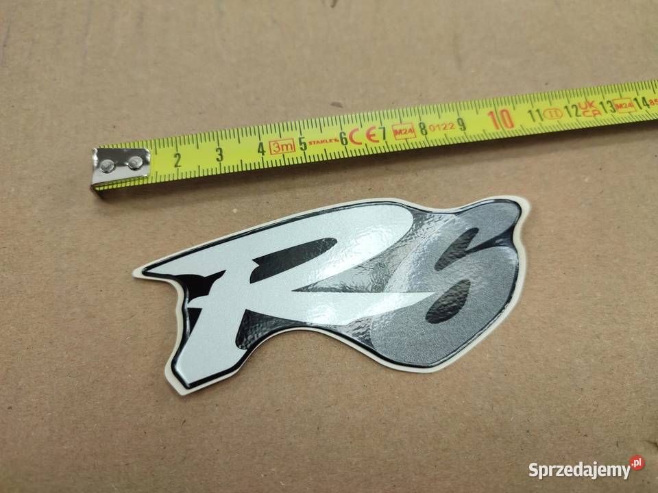 NAKLEJKA R6 NA CZACHĘ LEWA STR YAMAHA YZFR6 2002 lubelskie