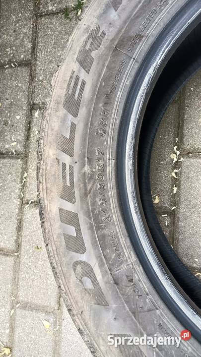 Używane opony letnie Bridgestone Dueler HP Samochodowe podlaskie Białystok
