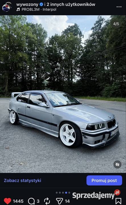 BMW E36 25 vin LPG 179 Mpakiet Drift ZAMIANA E30 Bielsko-Biała