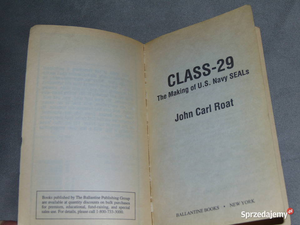 The making of US Navy Seals Class29 John Carl Lublin sprzedam