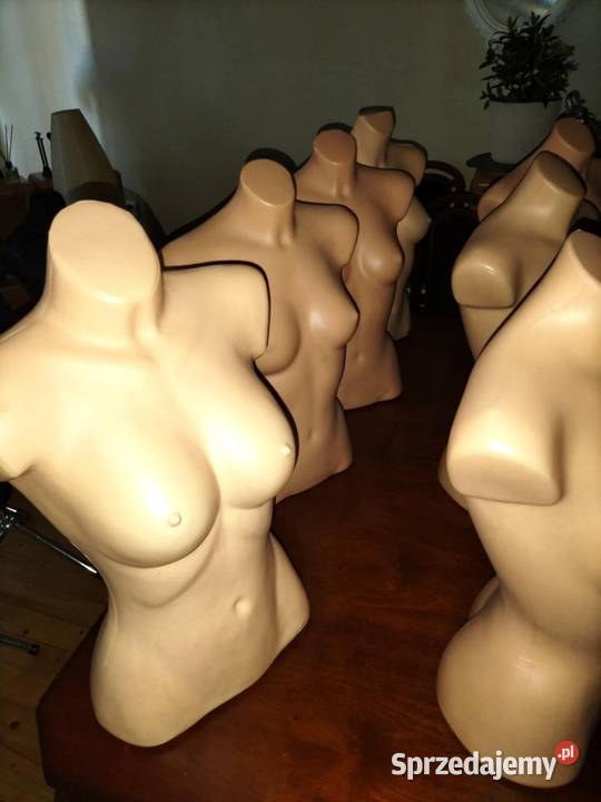 Manekiny popiersie stan całość 100 transport sprzedam