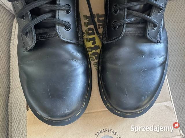 Trzewiki glany Dr Martens Air Wair 1460 czarne śląskie Dąbie