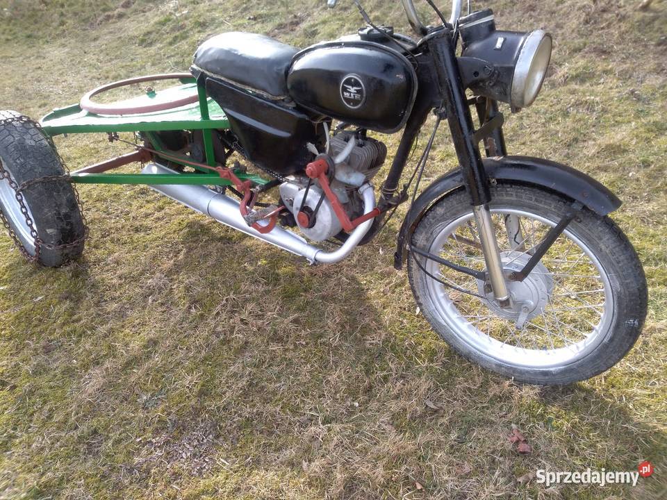 Trójkołowiec wsk 125 benzyna Folusz