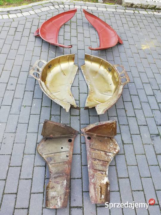 Fiat 125p nadkola zewnętrzne wewnętrzne fartuchy opolskie Olesno