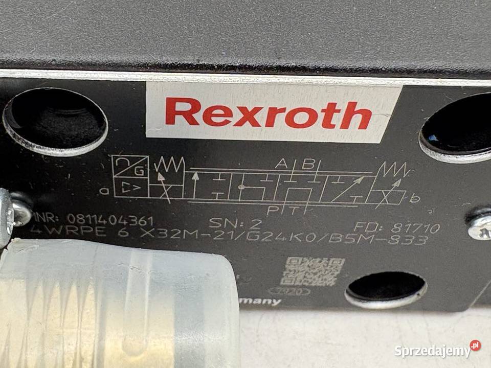 Rexroth 4 WRPE 6 X32M21G24K0B5M833 MNR0811404361 mazowieckie Warszawa