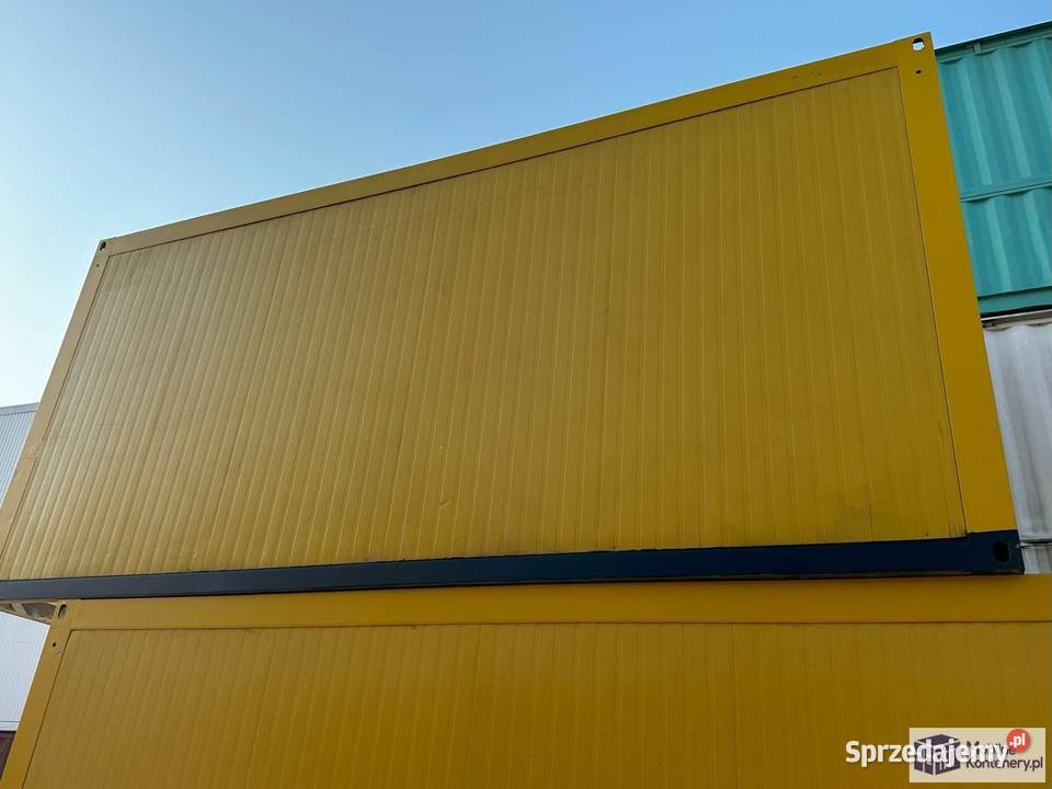 KONTENER BIUROWY SZATNIA ZAPLECZE BUDOWY Wrocław sprzedam