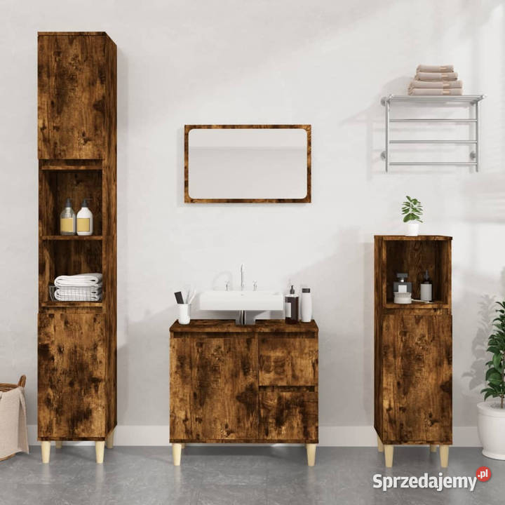 Szafka łazienkowa przydymiony dąb 65x33x60 Warszawa