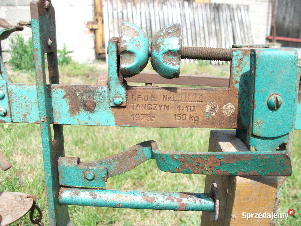 Waga Dziesiętna Gospodarcza Rolnicza PRL 150 Sieradz
