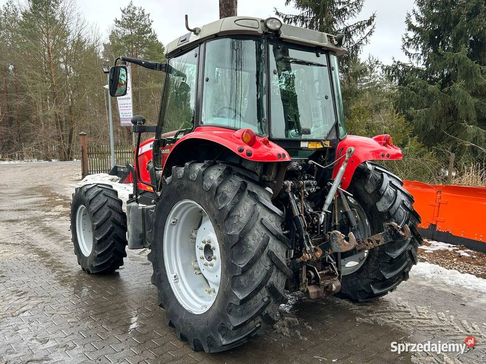 Massey Ferguson 5455 z turem MX mf 5445 class Laskowiec