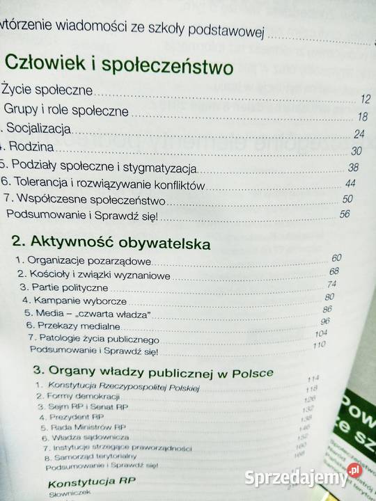 W centrum 1 ponadpodstawowe podręcznik szkolne mazowieckie Warszawa