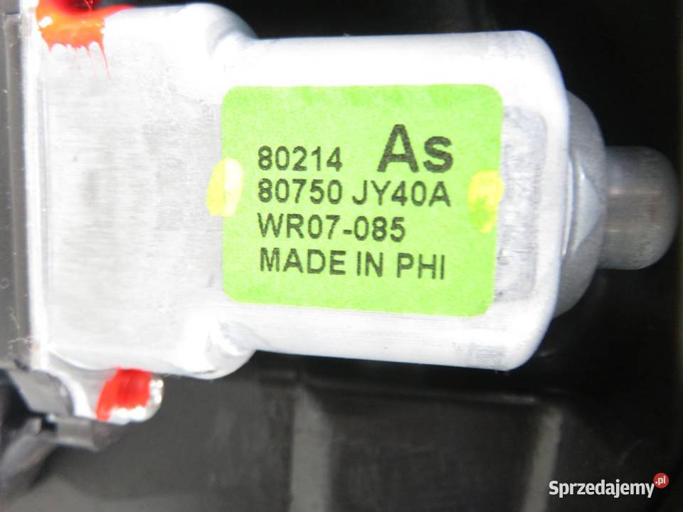 PODNOŚNIK SZYBY PRAWY PRZEDNI RENAULT KOLEOS I