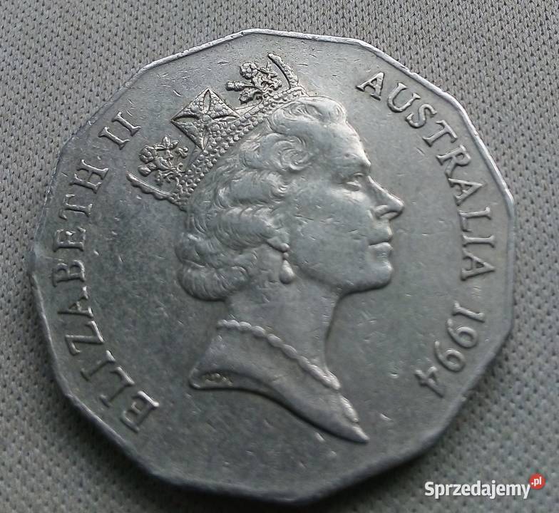 AUSTRALIA50 CCENTS1994 rRODZINKA mazowieckie Legionowo sprzedam