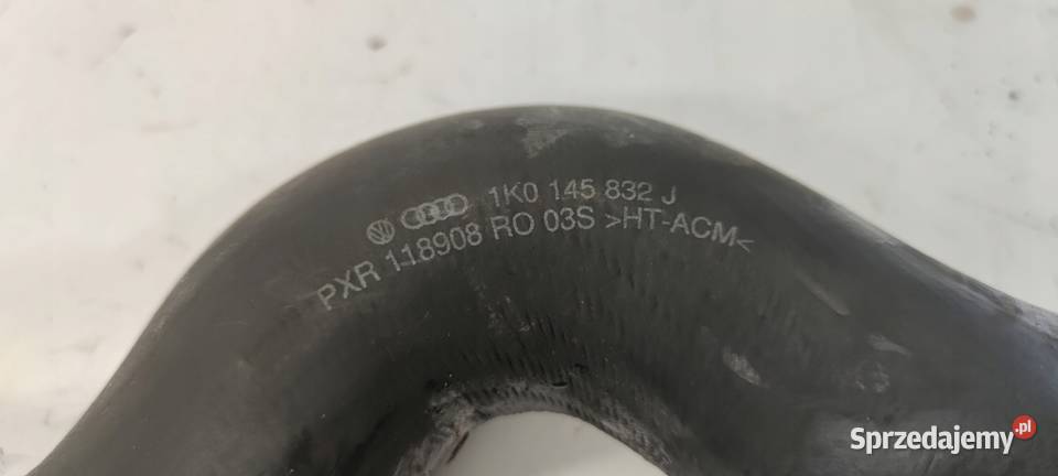 RURA WĄŻ INTERCOOLERA AUDI VW SKODA 1K0145832J osobowe sprzedam
