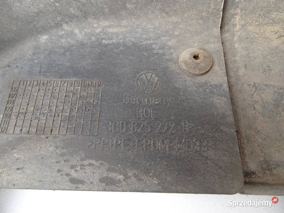 OSŁONA PŁYTA PODWOZIA PRAWA VW PASSAT CC