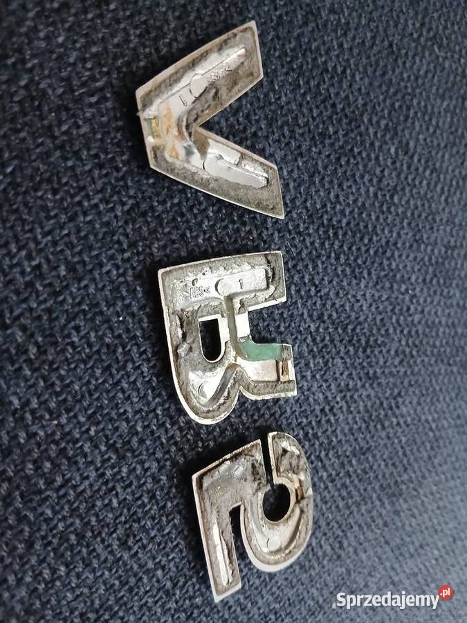 VR5 emblemat znaczek napis na klapę tył VW