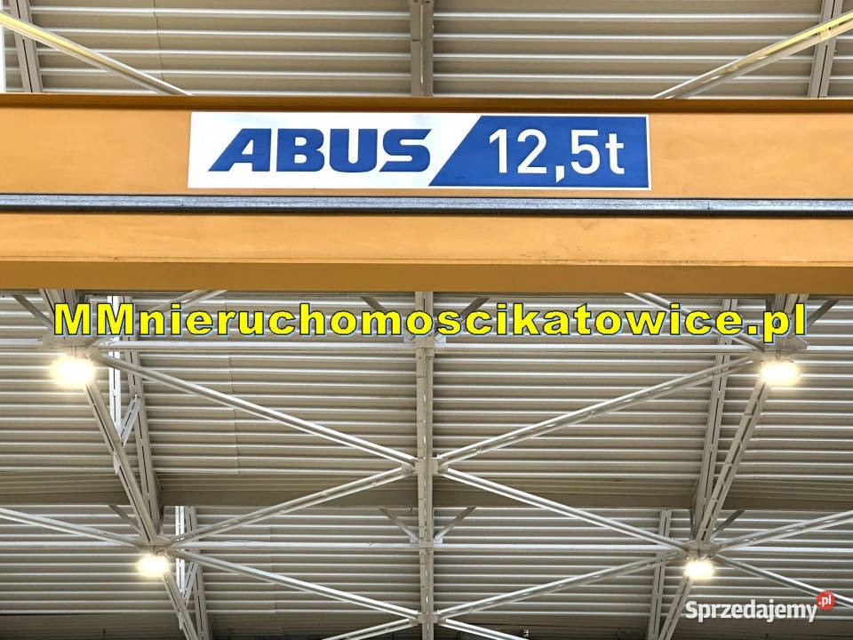 Magazyn do wynajęcia Katowice suwnice 12t bramy 1000m2