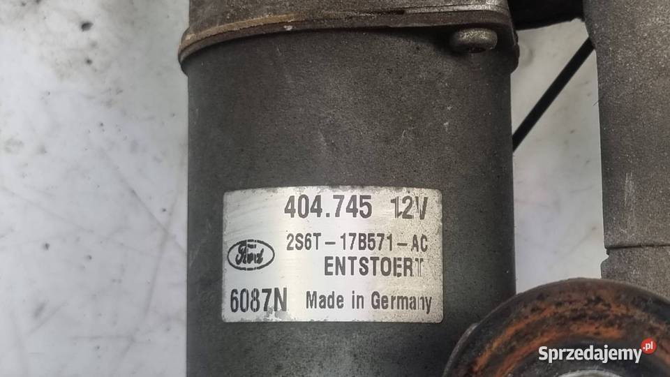 MECHANIZM WYCIERACZEK PRZÓD FORD FIESTA MK6 Lipno