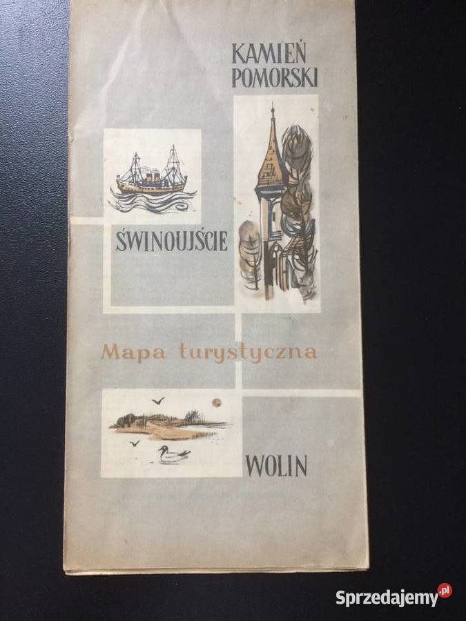193 Mapa Kamień Pomorski Świnoujście Wolin Szczecin