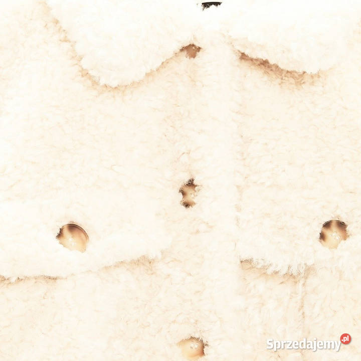 ZARA piękna kurtka ecru teddy bear baranek M Warszawa