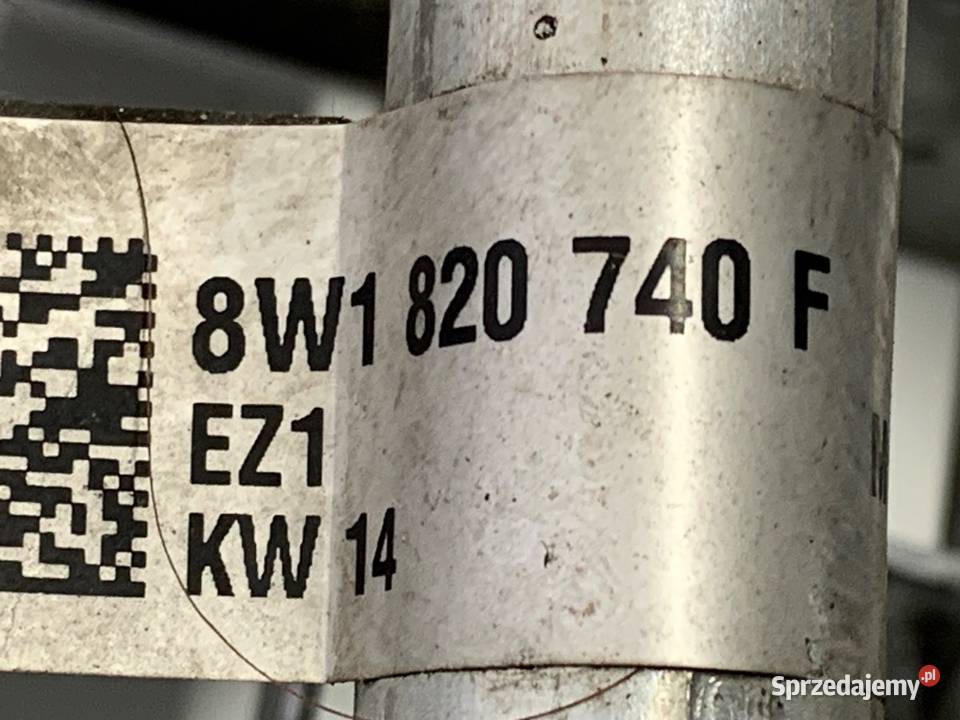 RURKA KLIMATYZACJI AUDI A4 B9 8W1820740F 20 150