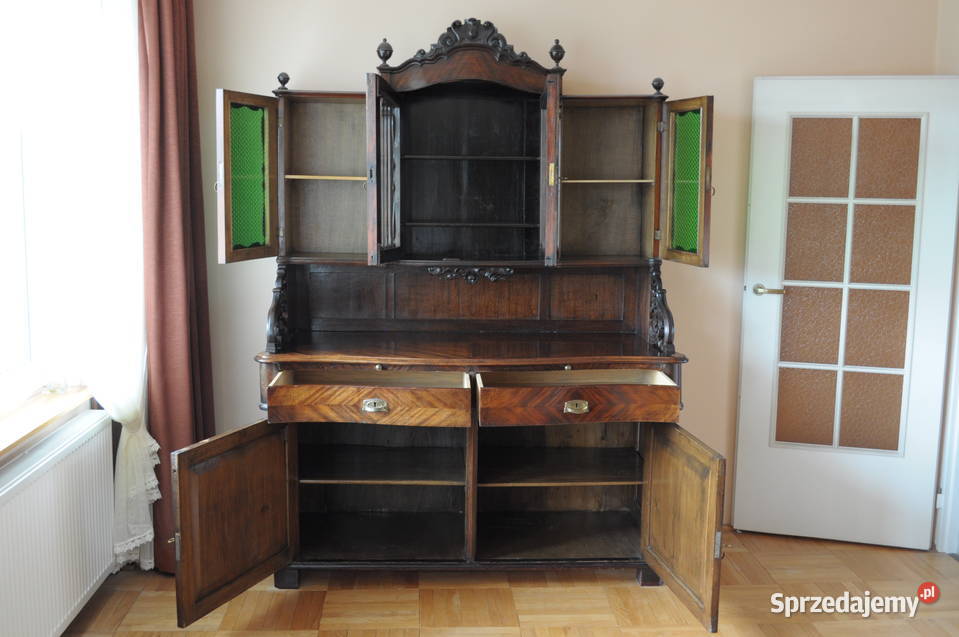Kredens antyk Ludwik Filip mahoń koniec XIX w Zwierzyniec sprzedam