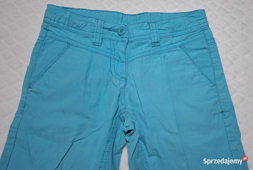 Krótkie spodenki chłopięce niebieskie 128 Alive śląskie Czeladź