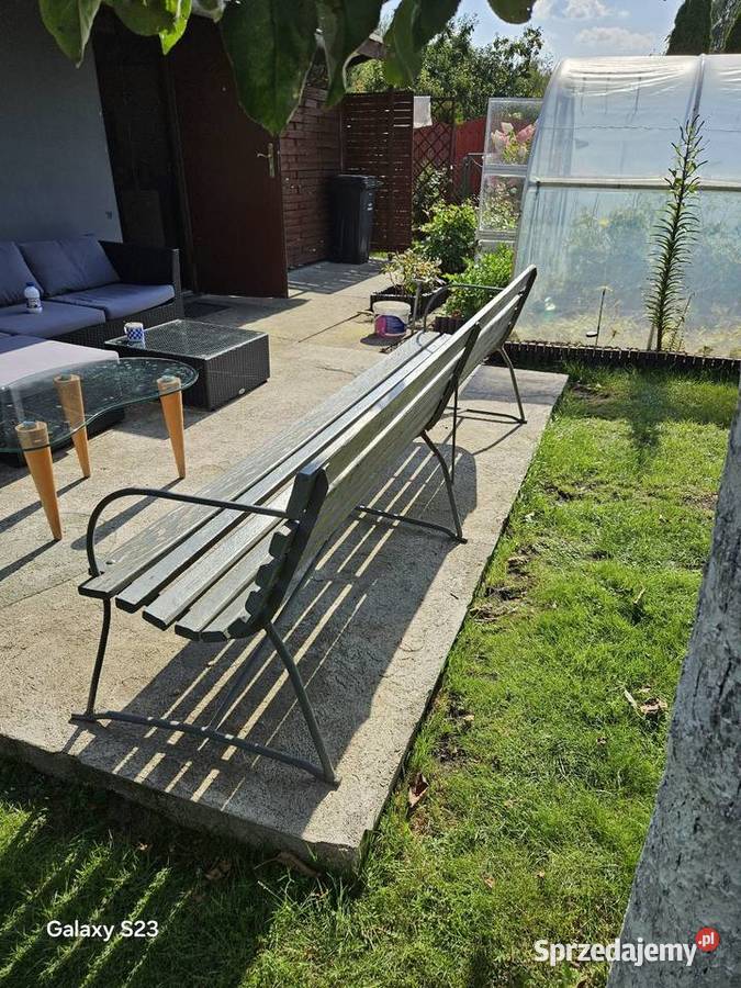 Ławka ogrodowa z PRLU Gryfino