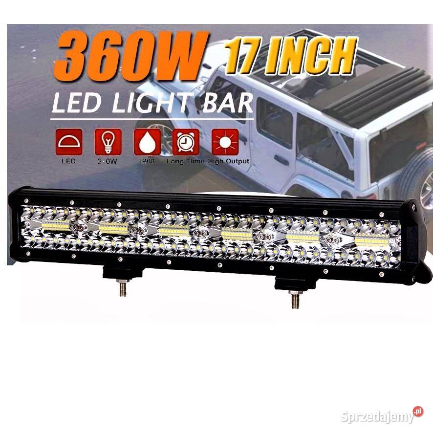 Lampa Robocza Halogen LED Panel 360W Reflektor osobowe Nowy Kurzeszyn sprzedam