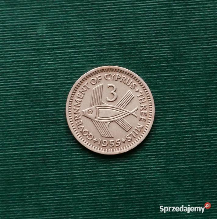 Cypr 3 mile 1955r Gliwice