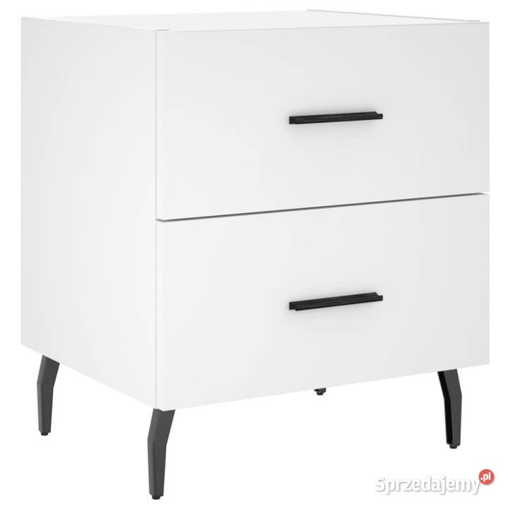 Szafki nocne 2 białe 40x35x475 WM827341 Nocne Warszawa