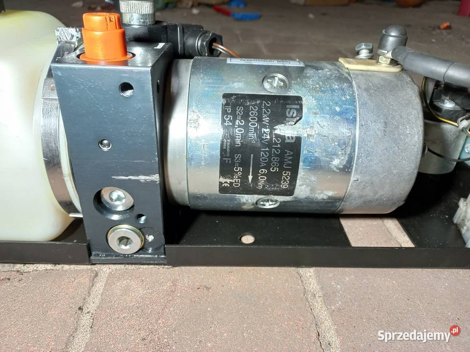 Pompa silnik 24V agregat hydrauliczny winda Mbb
