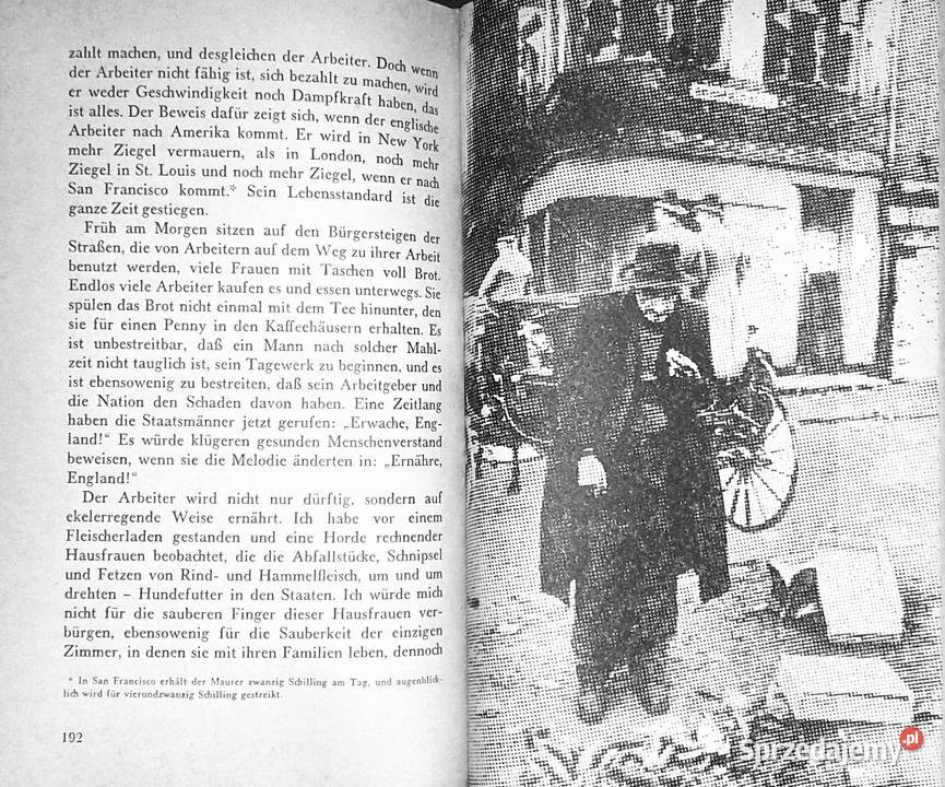 Die Menschen des Abgrunds Jack London lubelskie Chełm sprzedam