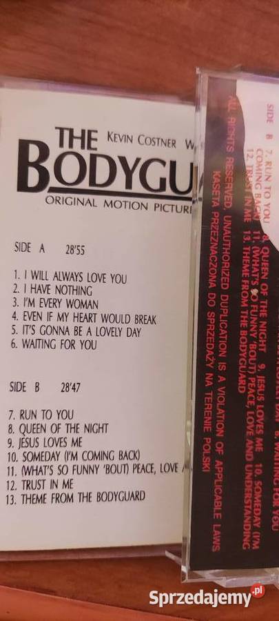 The Bodyguard Original Motion Picture Soundtrack Gliwice