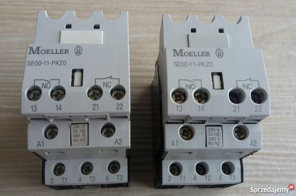 Stycznik 3fazowy SE0011PKZ0 230VAC 50Hz MOELLER Koszalin
