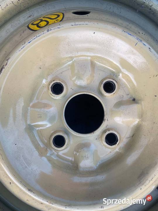 Dojazdówka 14 Yaris 4x100 Toyota koło dojazdowe Sandomierz