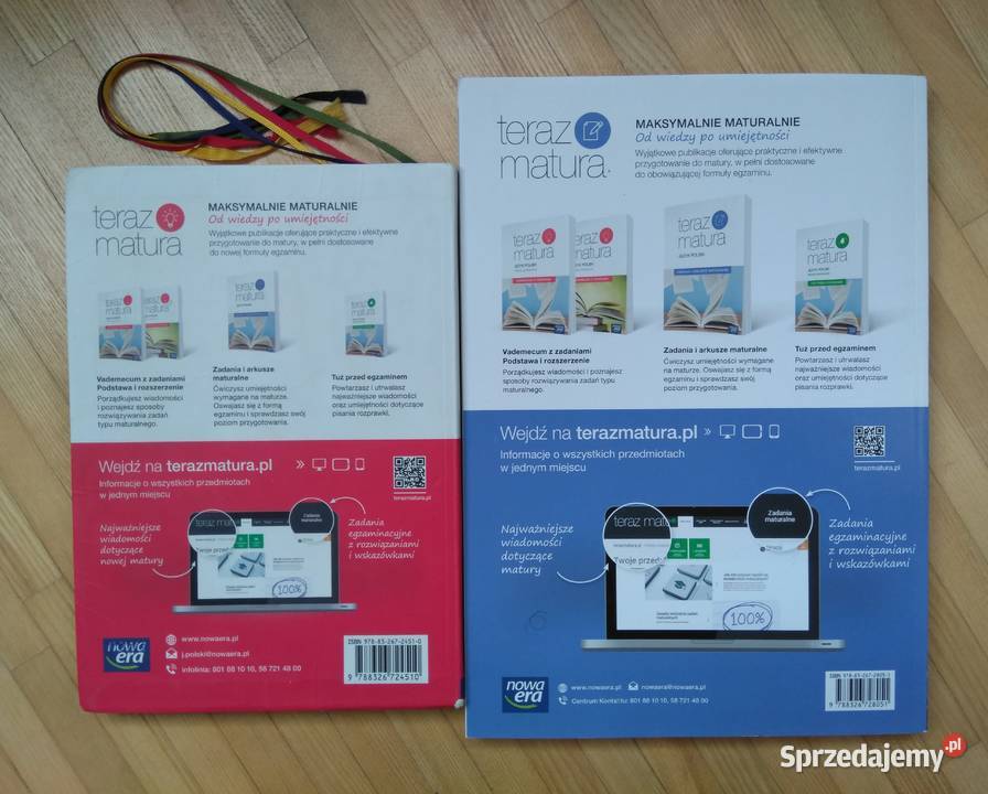 Teraz matura JPOLSKI Nowa Era vademecum arkusze Warszawa
