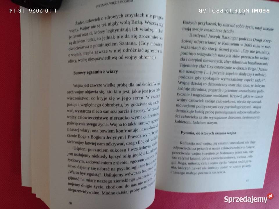 Intymna więź z Bogiem W obliczu grzechów Katowice