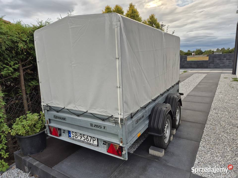 Przyczepa samochodowa Zasław 265T kar B stan