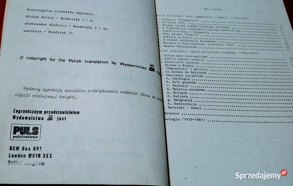 Utopia u władzy Cz 3 19531980 Heller Niekricz Gdańsk