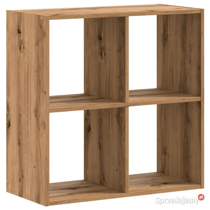 Regał dąb artisian 685x32x685 materiał Regały Warszawa