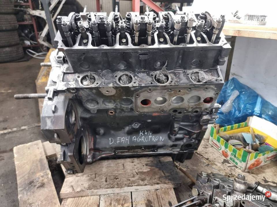SILNIK SŁUPEK DEUTZ FAHR AGROTRON K 410 Lipno